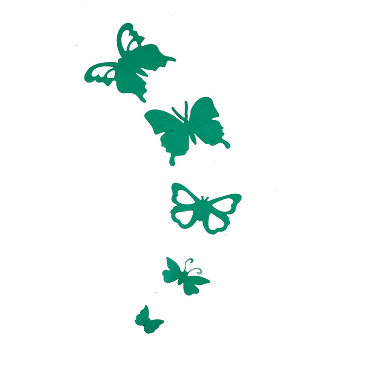 BUTTERFLY SET OF 5